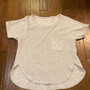 Madewell terry t-shirt top